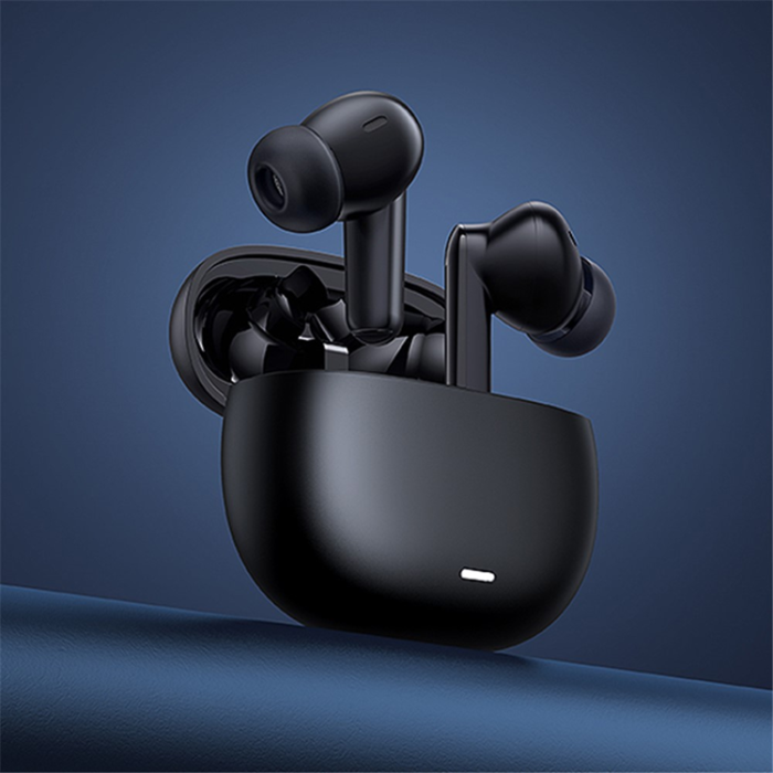 Remax - REMAX Trådlös Hörlurar Bluetooth 5.3 W7N ANC ENC - Svart