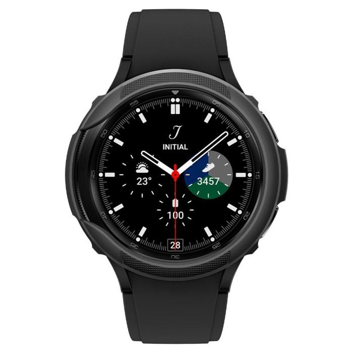 UTGATT - Spigen Liquid Air Samsung Galaxy Watch 4 Classic 46 Mm - Matte Svart