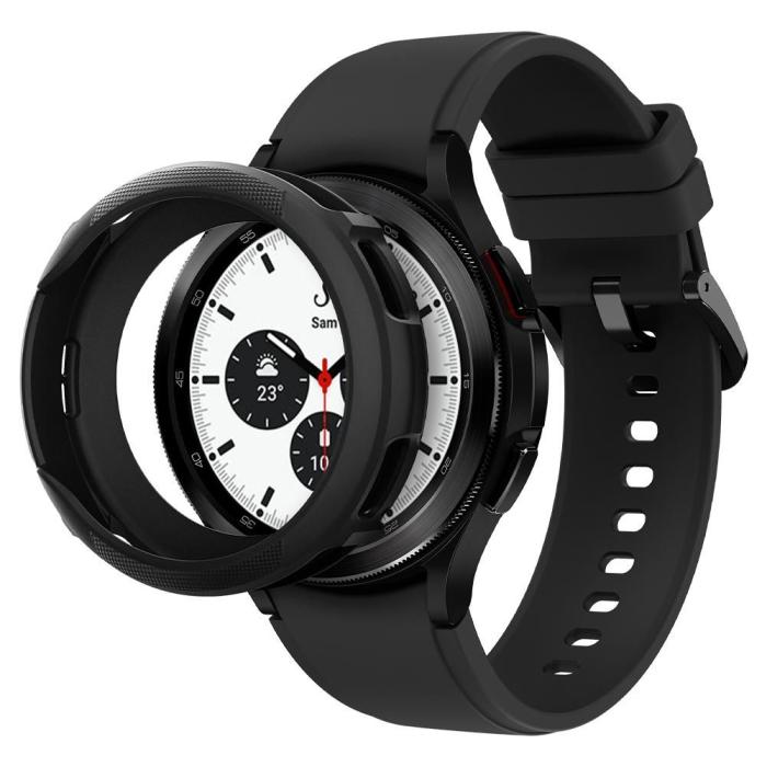 UTGATT - Spigen Liquid Air Samsung Galaxy Watch 4 Classic 46 Mm - Matte Svart