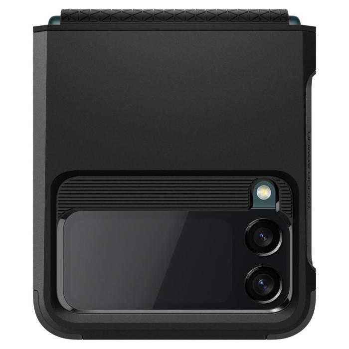 UTGATT1 - Spigen Mobilskal Tough Armor Galaxy Z Flip 3 - Svart
