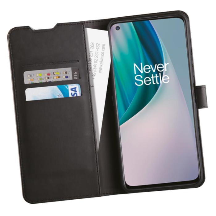 UTGATT1 - Vivanco Plånboksfodral OnePlus Nord N10 5G - Svart