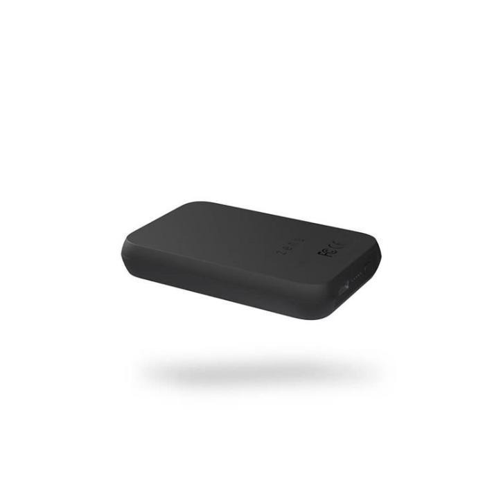 ZENS - ZENS Magnetisk Magsafe Qi Powerbank One Side 4000 mAh - Svart
