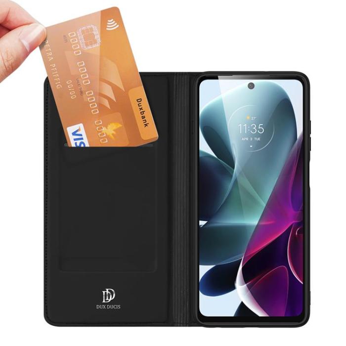 UTGATT1 - Dux Ducis Motorola Moto G200 5G/Edge S30 Fodral Skin Series - Svart