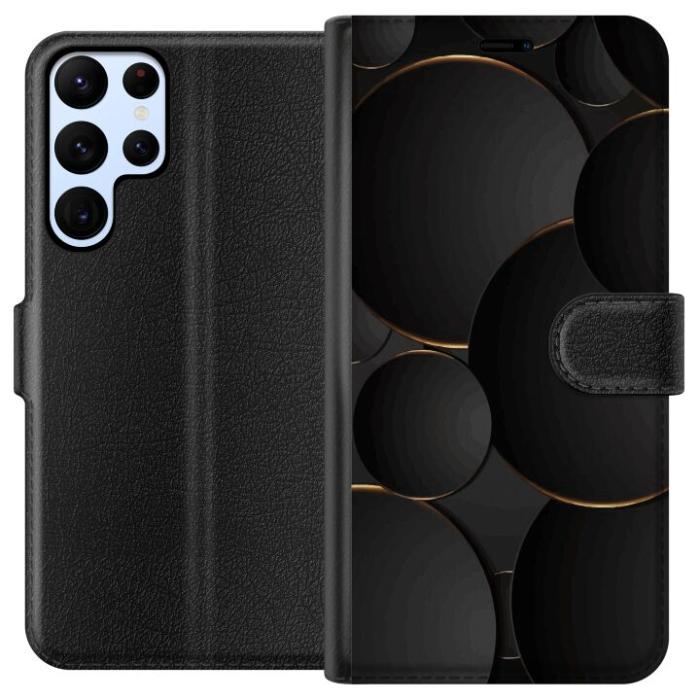 iSecrets - Plånboksfodral till Samsung Galaxy S24 Ultra med Lyxig Cirklar