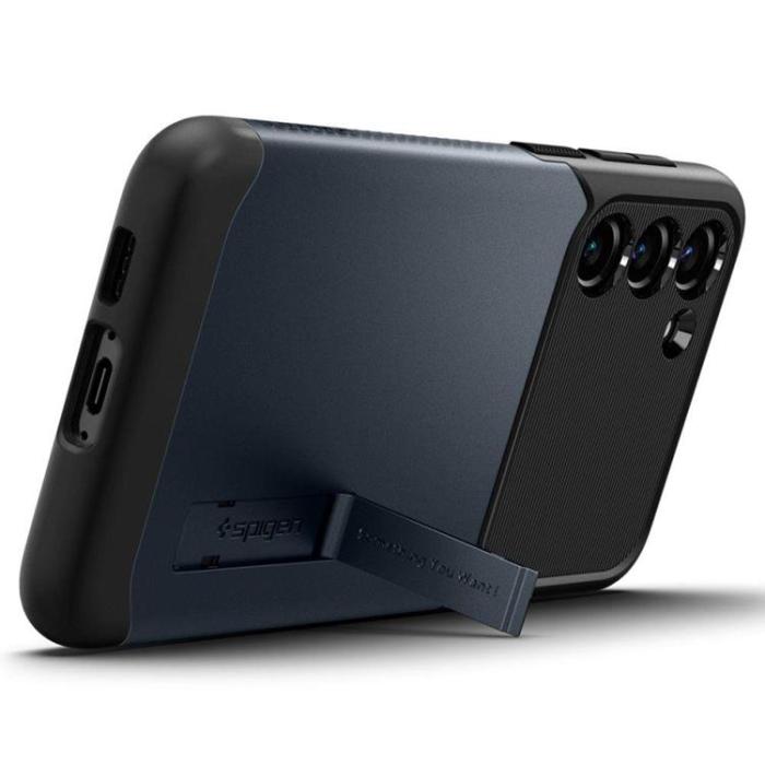 Spigen - Spigen Galaxy S23 Plus Skal Slim Armor - Blå