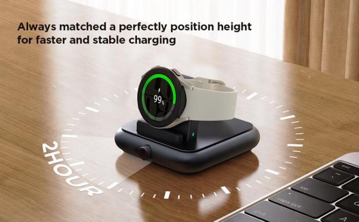 Joyroom - Joyroom Trådlös Laddare För Samsung Galaxy Watch - Svart