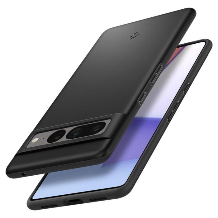 Spigen - Spigen Google Pixel 7 Pro Skal Thin Fit - Svart