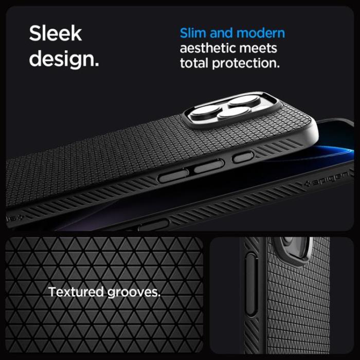 Spigen - Spigen iPhone 16 Pro Max Mobilskal Magsafe Liquid Air 