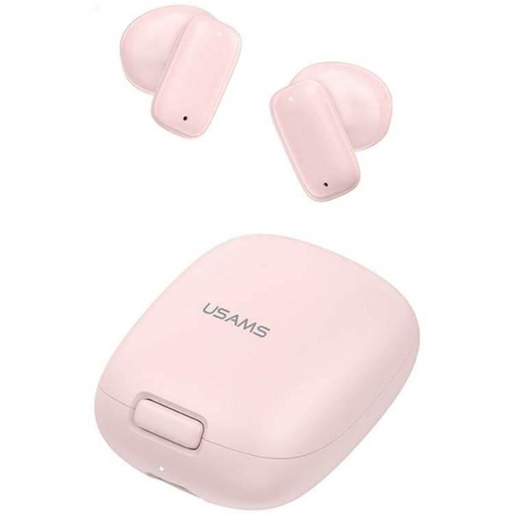 USAMS In-Ear Hörlurar Bluetooth TWS ID Series - Rosa | 505771 | AlltMobil