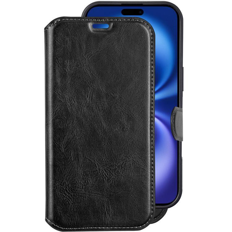 Champion iPhone 17 Plånboksfodral Slim 2-in-1 - Svart | 2353 | AlltMobil