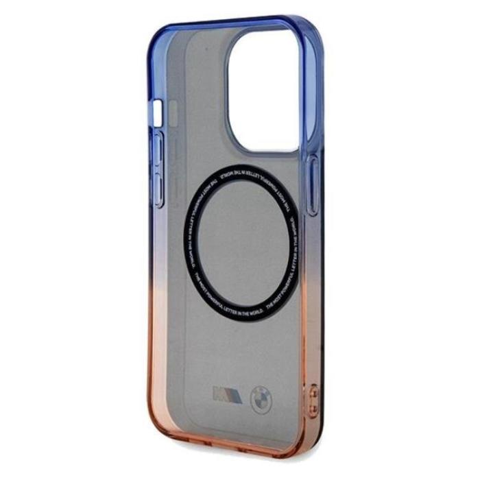 BMW - BMW iPhone 15 Pro Mobilskal Magsafe Gradient Bumper - Grå