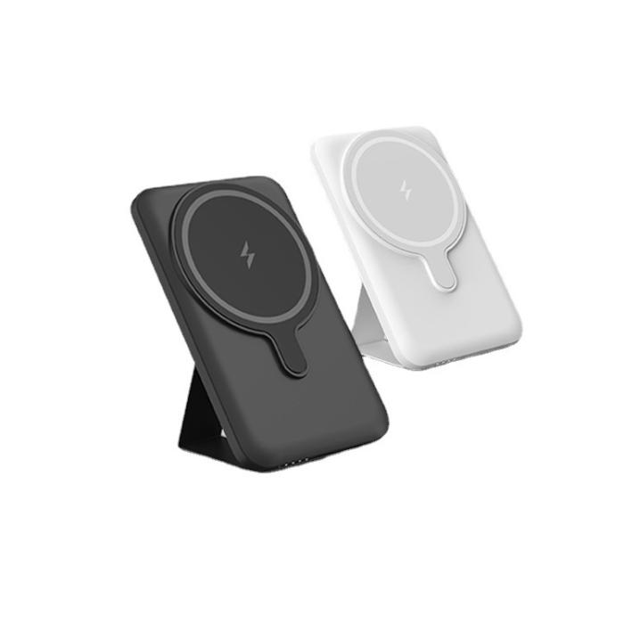 OEM - Magsafe Bracket Magnetic Trådlös Powerbank 10000 mAh - Svart