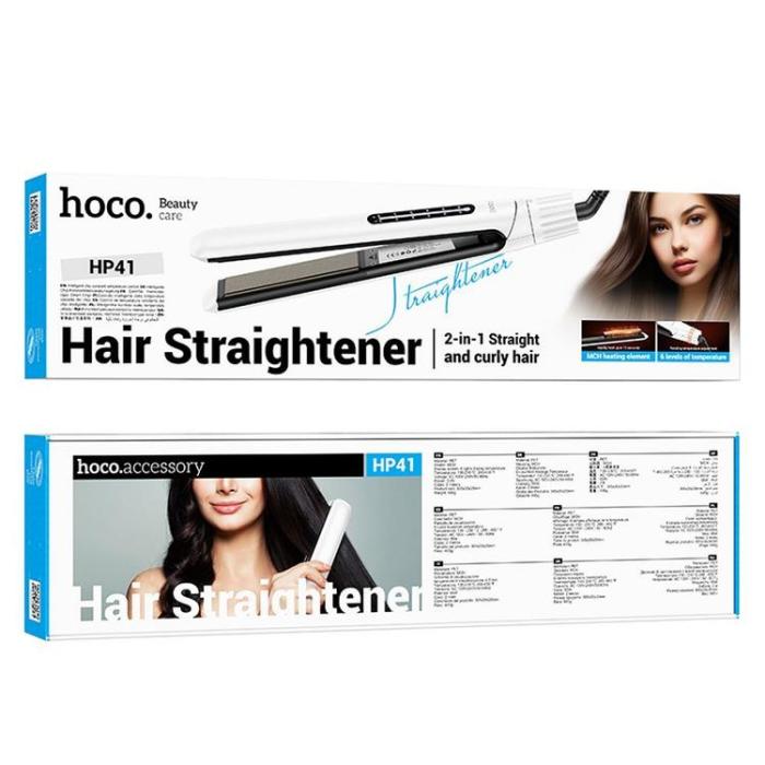 Hoco - Hoco Plattång HP41 - Vit