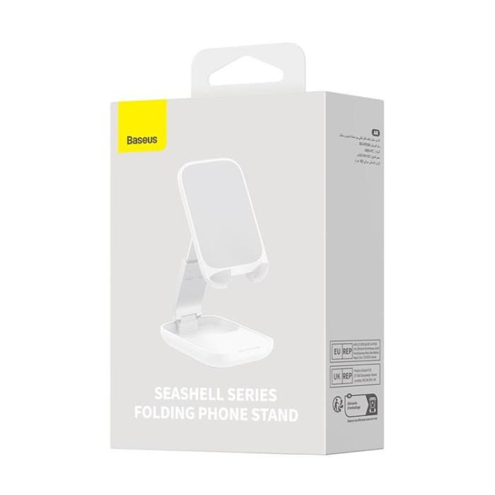 BASEUS - Baseus Mobilhållare Seashell Series - Vit