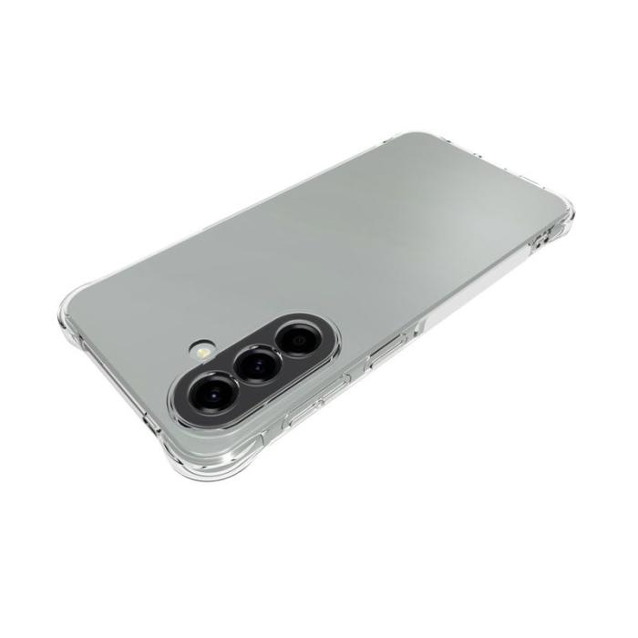 WANLONFENG - WANLONFENG Mobilskal till Samsung Galaxy A57 TPU Transparent - Vit