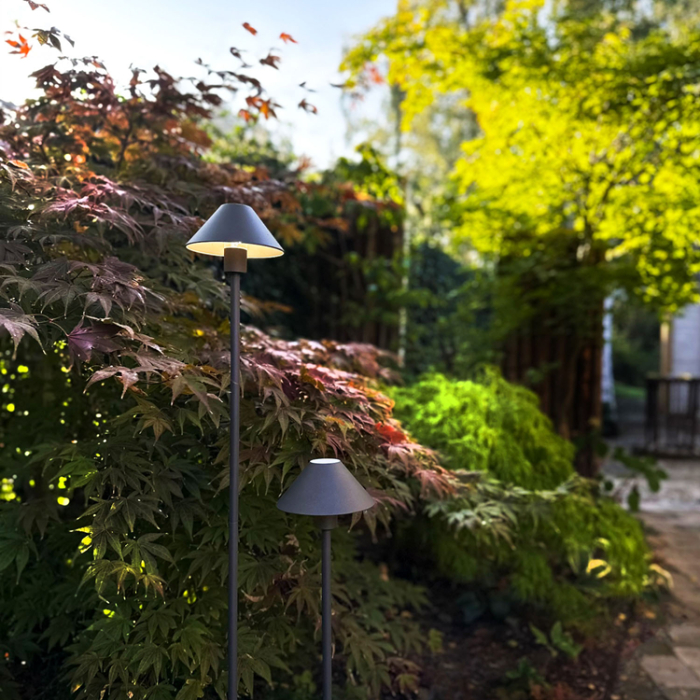 LightsOn - LightsOn Apollo Flex Trädgårdslampa 77/112 cm Grå