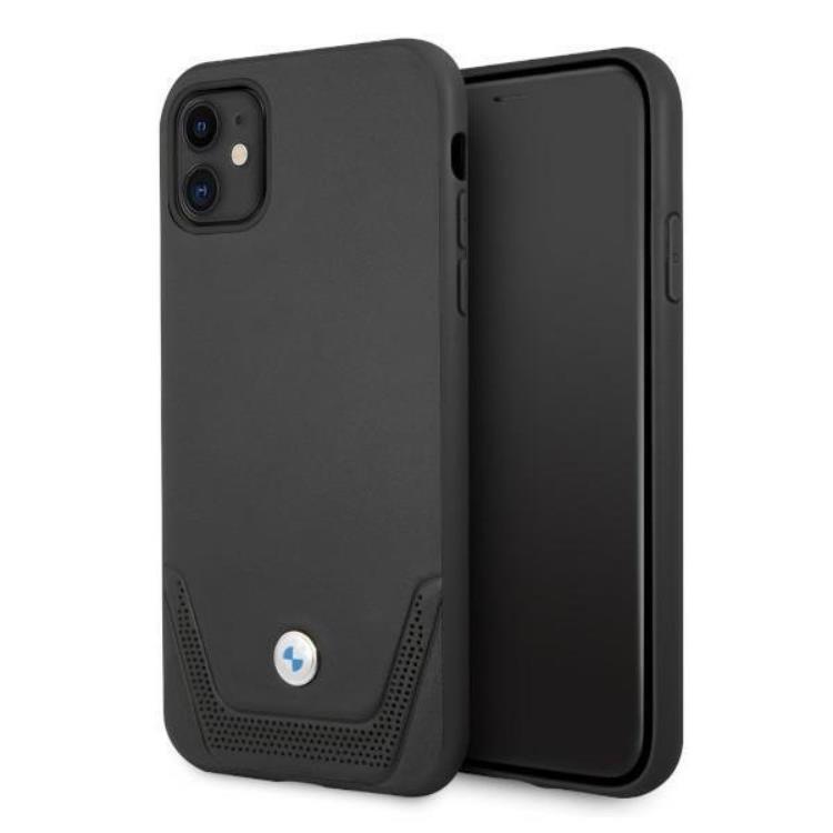 BMW Läder Perforate iPhone 11 Skal - Svart | 2353 | AlltMobil