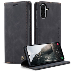 Caseme - CASEME Galaxy A56 5G Plånboksfodral 013 Series Läder - Svart