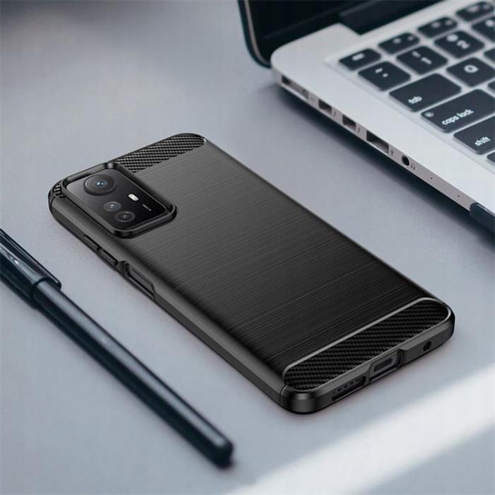 Tech-Protect - Tech-Protect Xiaomi Redmi Note 12S Mobilskal TPU Carbon
