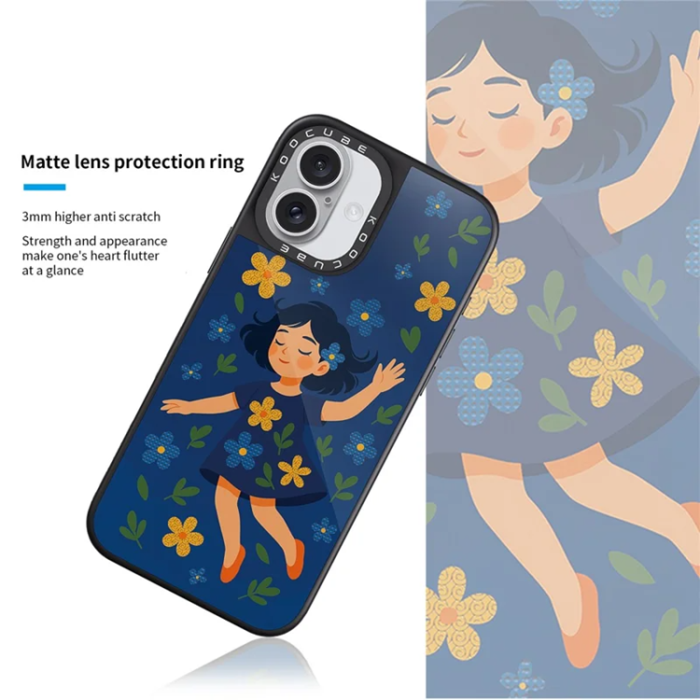 A-One Brand - Mobilskal till iPhone 16 Plus MagSafe Aluminium Silikon