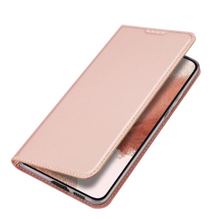 Dux Ducis - Dux Ducis Galaxy S23 Plus Plånboksfodral Skin Series - Rosa