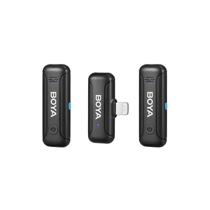 BOYA - BOYA Trådlös 2,4 GHz Mikrofon x2 BY-WM3T-D2 Lightning