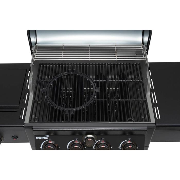 Mustang - MUSTANG Gasolgrill Charleston 4+1 Svart