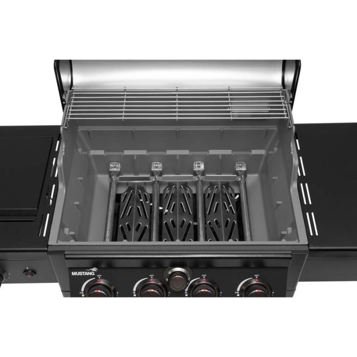 Mustang - MUSTANG Gasolgrill Charleston 4+1 Svart