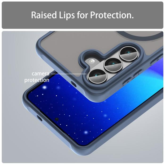 OEM - Mobilskal för Samsung Galaxy S26 Magnetiskt PC + TPU - Blå