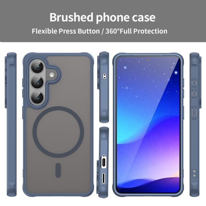 OEM - Mobilskal för Samsung Galaxy S26 Magnetiskt PC + TPU - Blå