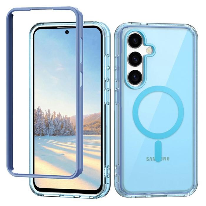 OEM - Mobilskal för Samsung Galaxy S26 Magnetiskt PC + TPU - Blå