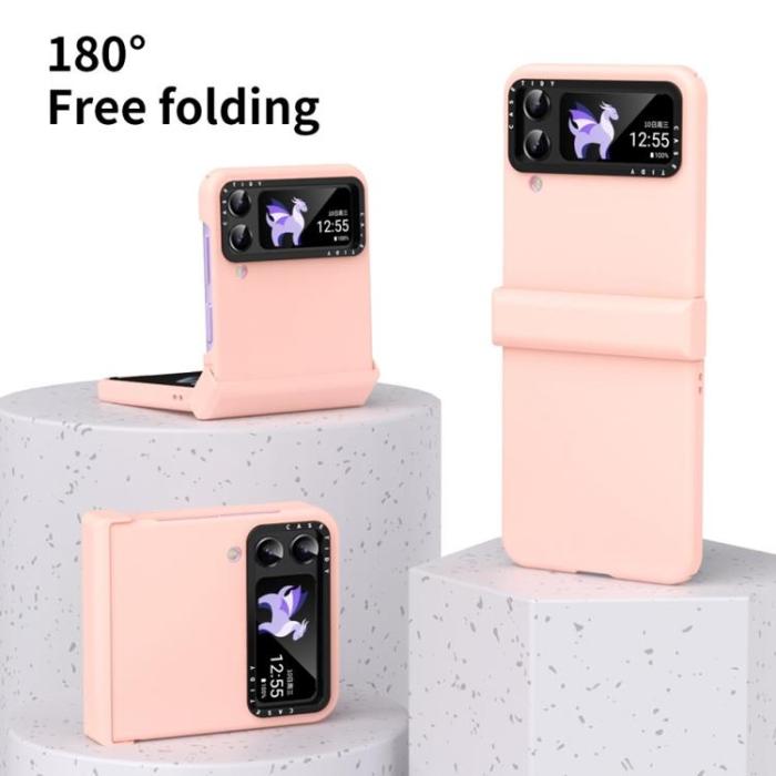 OEM - Galaxy Z Flip 4 Skal Lens Hinge Folding - Rosa