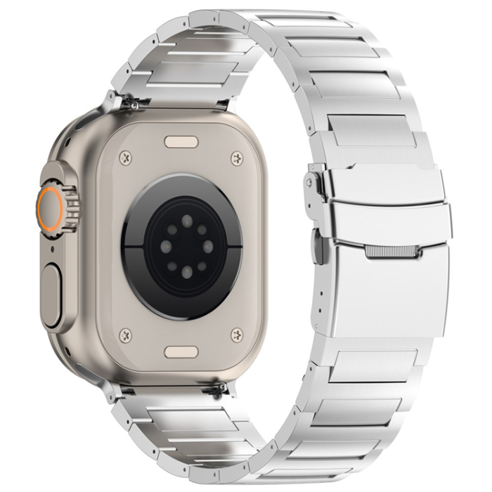 A-One Brand - Apple Watch (38/40/41/42mm) Armband Titanium Alloy - Silver