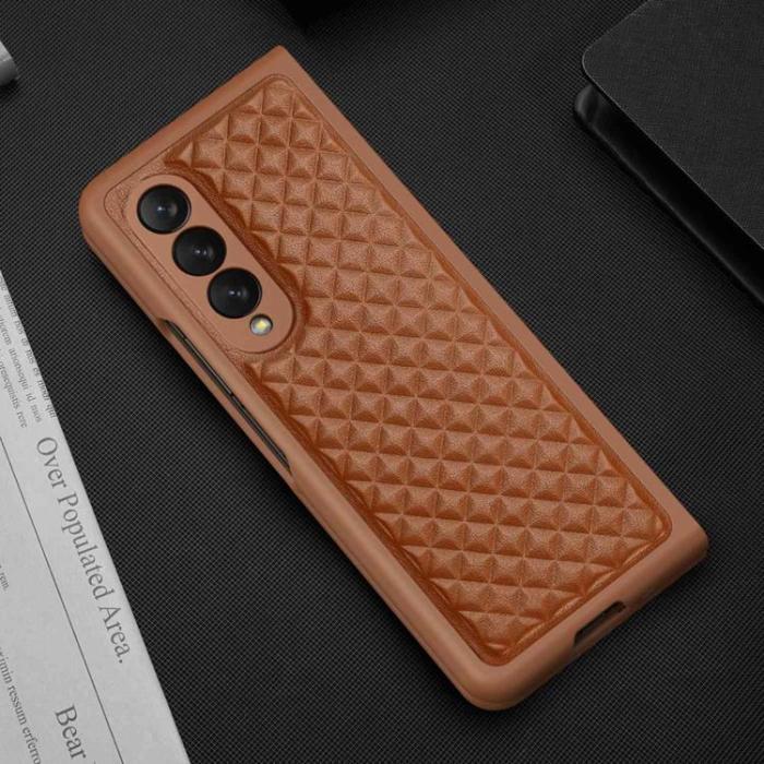 Dux Ducis - Dux Ducis Galaxy Z Fold 4 Skal Venice - Brun