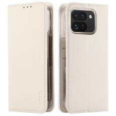 ABEEL - ABEEL Google Pixel 10 Pro Pl&aring;nboksfodral RFID-Skydd Konstl&auml;der Flip Vit