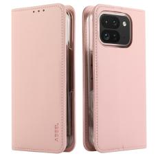 ABEEL - ABEEL Google Pixel 10 Pro Pl&aring;nboksfodral RFID-Skydd Konstl&auml;der - Rosa