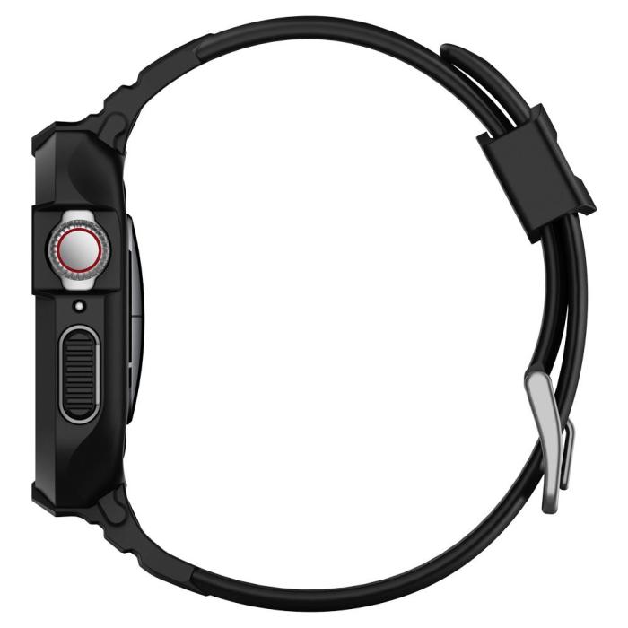 Spigen - Spigen Apple Watch 45mm Series 9 Armband Rugged Armor Pro