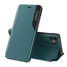 OEM - Eco L&auml;der View Fodral iPhone 13 Pro Max - Gr&ouml;n