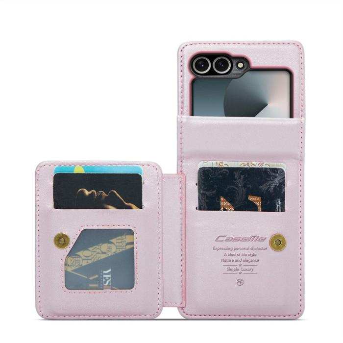 Caseme - CASEME C22 Mobilskal till Samsung Galaxy Z Flip7 FE 5G med RFID - Rosa