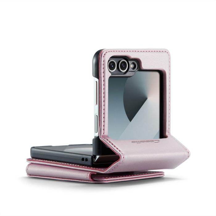 Caseme - CASEME C22 Mobilskal till Samsung Galaxy Z Flip7 FE 5G med RFID - Rosa