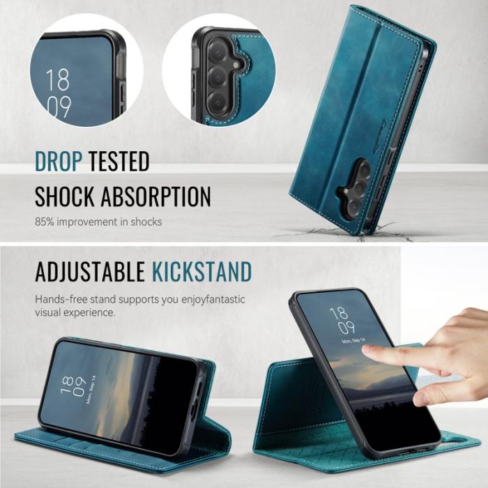 Caseme - CASEME C49 Fodral för Samsung Galaxy S24 FE MagSafe Grön