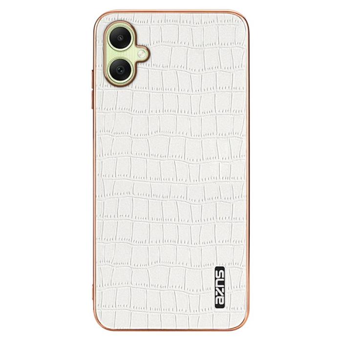 AZNS - AZNS Samsung Galaxy A06 Fodral Electroplating KonstLäder - Vit