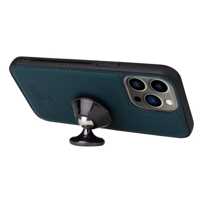 BETOPNICE - BETOPNICE iPhone 13 Pro Plånboksfodral - Avtagbart Konstläder - Blå