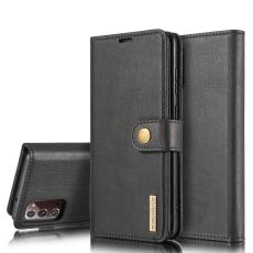 DG.MING - DG.MING Detachable 2-in-1 Back Cover + &Auml;kta L&auml;der Pl&aring;nboksfodral Svart