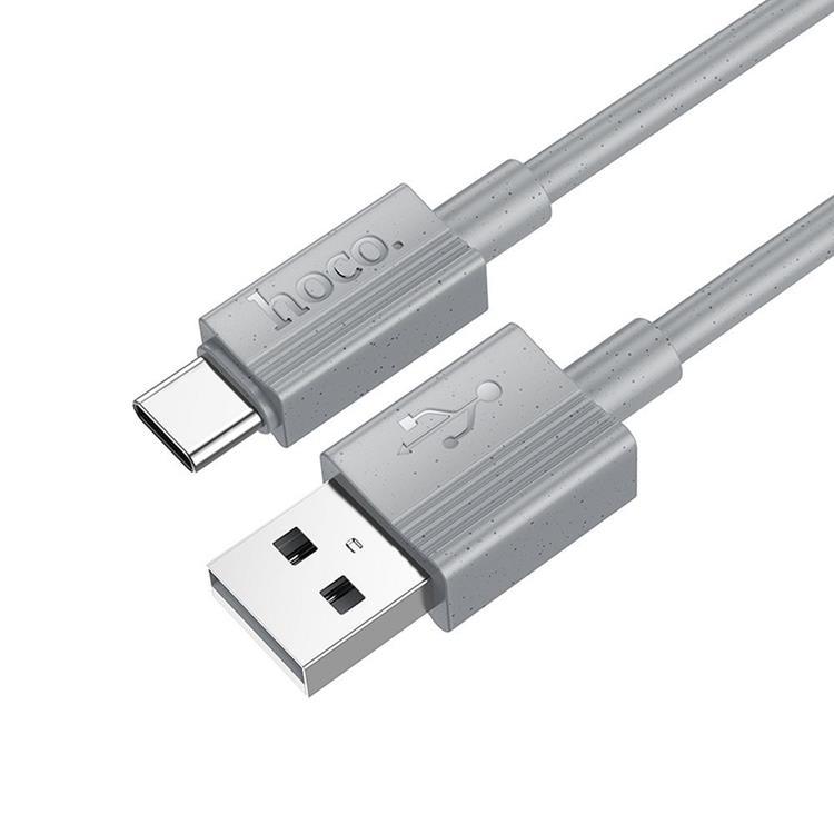 HOCO USB-A Till USB-C 1m Kabel 3A X107 -Grå | 3541 | AlltMobil