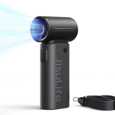 Jisulife - Jisulife Bärbar USB Handfläkt 5000 mAh Life9 - Svart