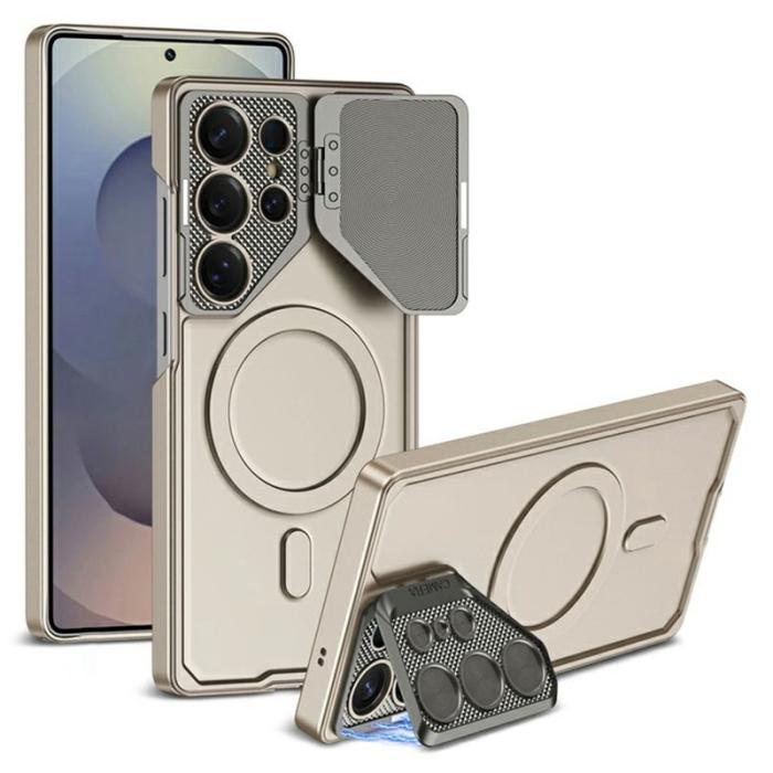 GKK - GKK Samsung Galaxy S25 Ultra Fodral Slim PC - Grå
