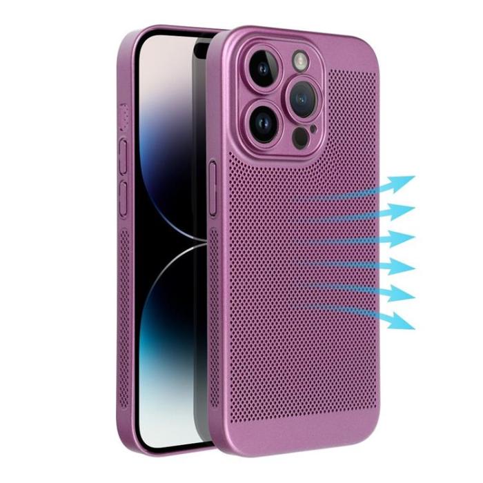 OEM - iPhone 16 Pro Max Mobilskal Breezy - Lila