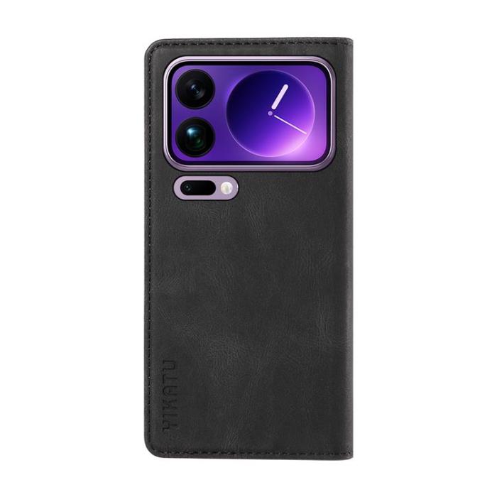 YIKATU - YIKATU Xiaomi 17 Pro Max Plånboksfodral Skin Touch - Svart