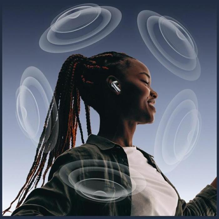 Awei - Awei TWS Bluetooth In-Ear Hörlurar ENC TP100 - Svart